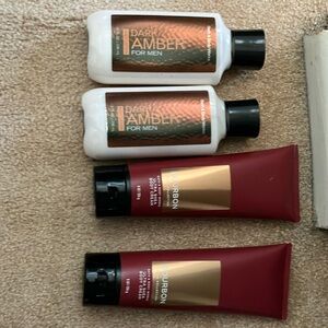 Bath & Body Works Amber and Bourbon Lotion, unopened and untouched